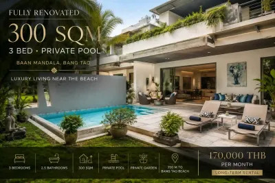 3 Bedroom Condo for Rent in Bang Tao | Baan Mandala