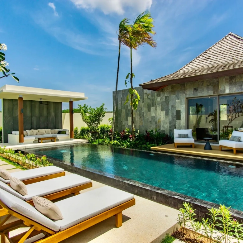 ขายวิลล่า 4 ห้องนอน ใกล้หาดลายัน – โครงการการ์เดนแอตลาส เฟส 2