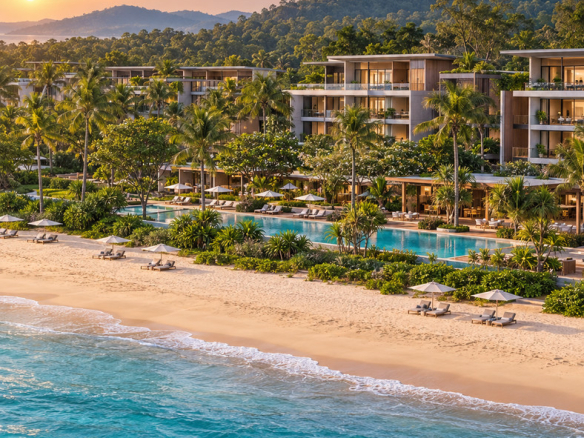 Confidential 5-star beachfront hotel for sale in Phuket