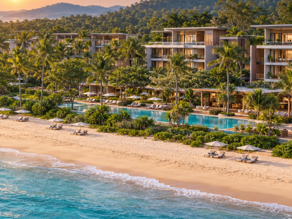 Confidential 5-star beachfront hotel for sale in Phuket