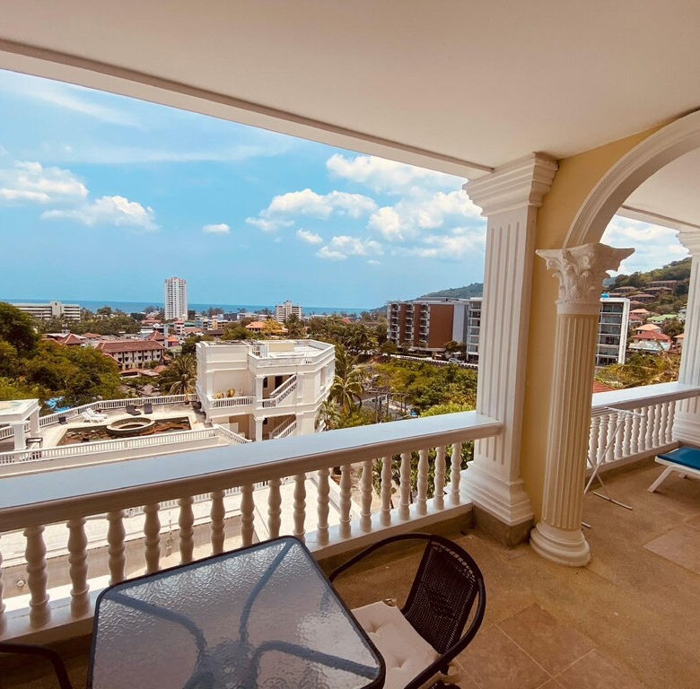 1-Bedroom Sea View Apartment for Rent at Eden Resort Karon, Phuket