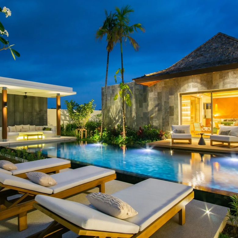 ขายวิลล่า 4 ห้องนอน ใกล้หาดลายัน – โครงการการ์เดนแอตลาส เฟส 2