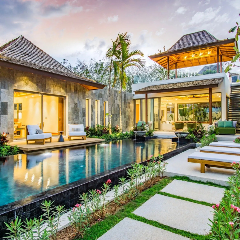 ขายวิลล่า 4 ห้องนอน ใกล้หาดลายัน – โครงการการ์เดนแอตลาส เฟส 2