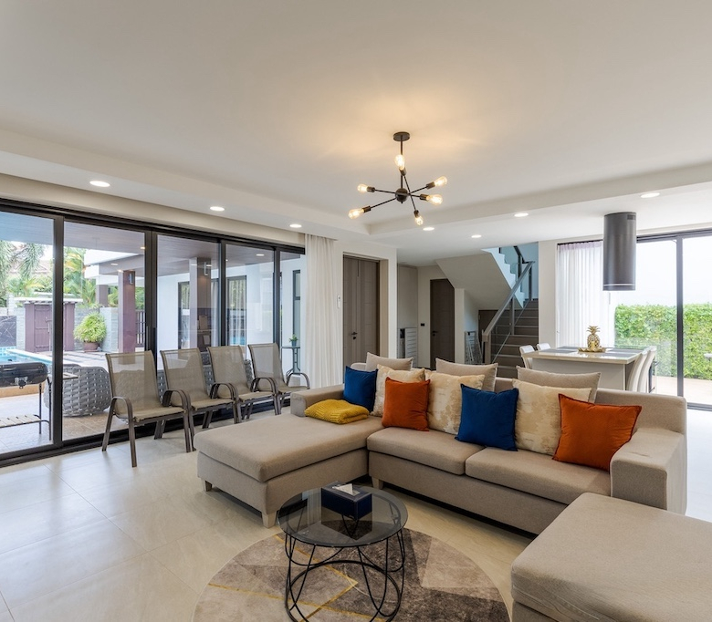 3 Bedroom Pool Villa for Rent at Garden Village Si Sunthon
