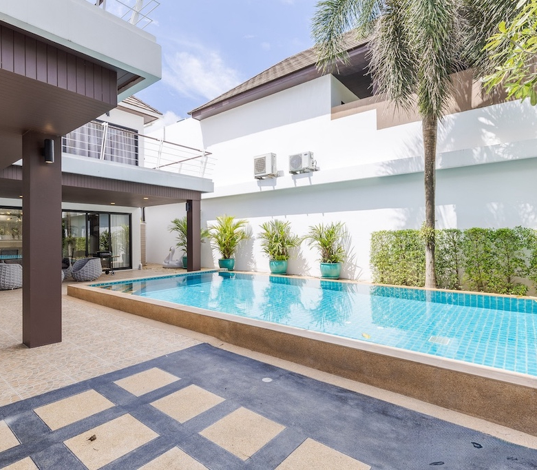 3 Bedroom Pool Villa for Rent at Garden Village Si Sunthon
