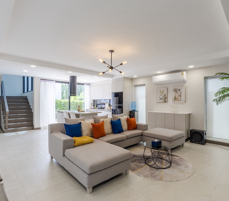 3 Bedroom Pool Villa for Rent at Garden Village Si Sunthon