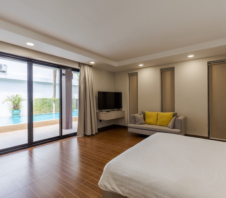 3 Bedroom Pool Villa for Rent at Garden Village Si Sunthon