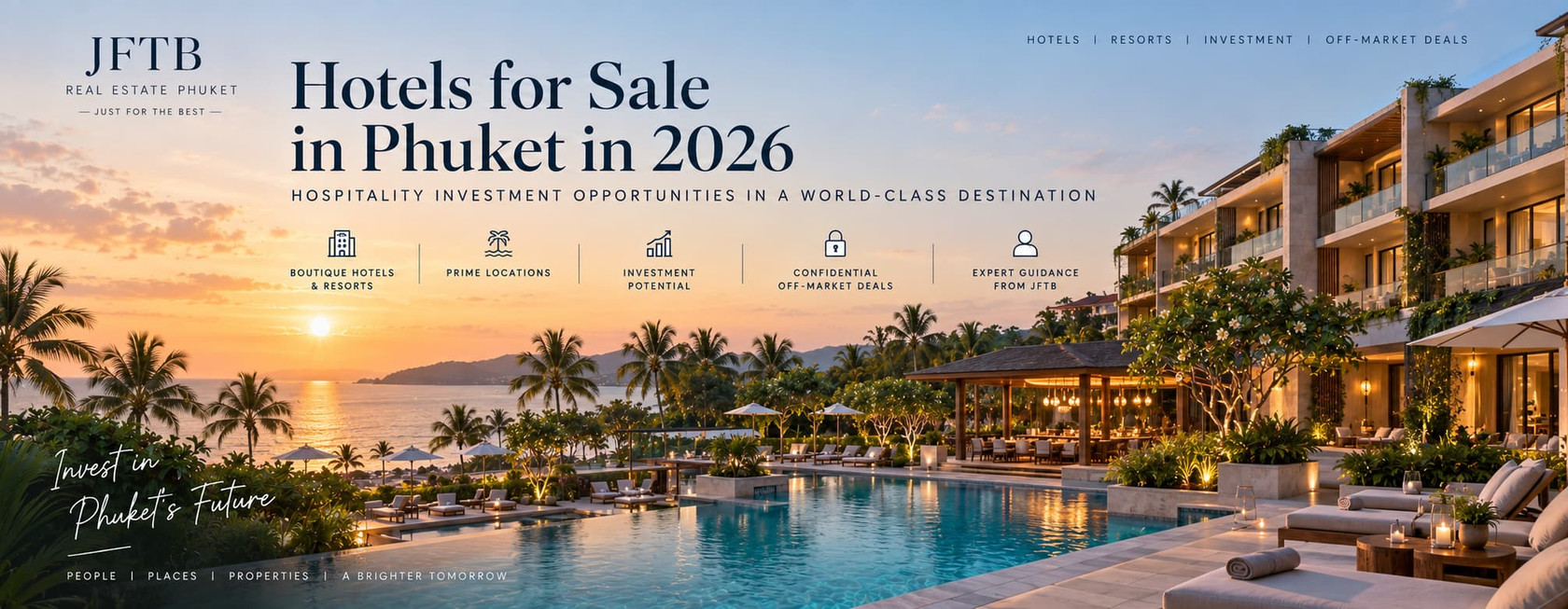 Phuket hotel investment opportunities including resorts and hospitality properties
