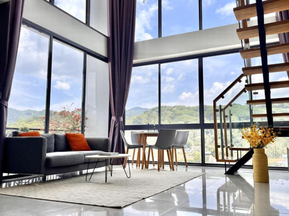 Icon Park Kamala condo for sale in Phuket with mountain views