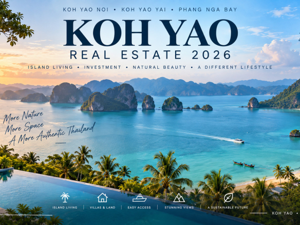 Koh Yao real estate 2026 Noi Yai island property guide