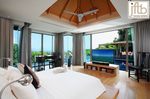 4-Bedroom Sea View Villa for Sale in Layan Phuket at La Colline