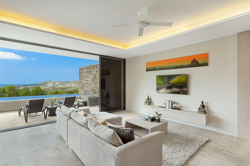 3-Bedroom Sea View Pool Apartment for Sale in Layan Phuket