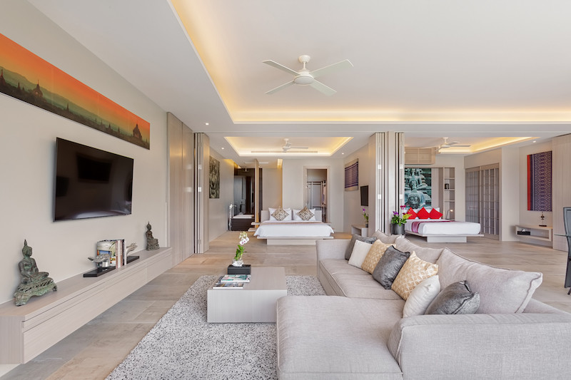 3-Bedroom Sea View Pool Apartment for Sale in Layan Phuket