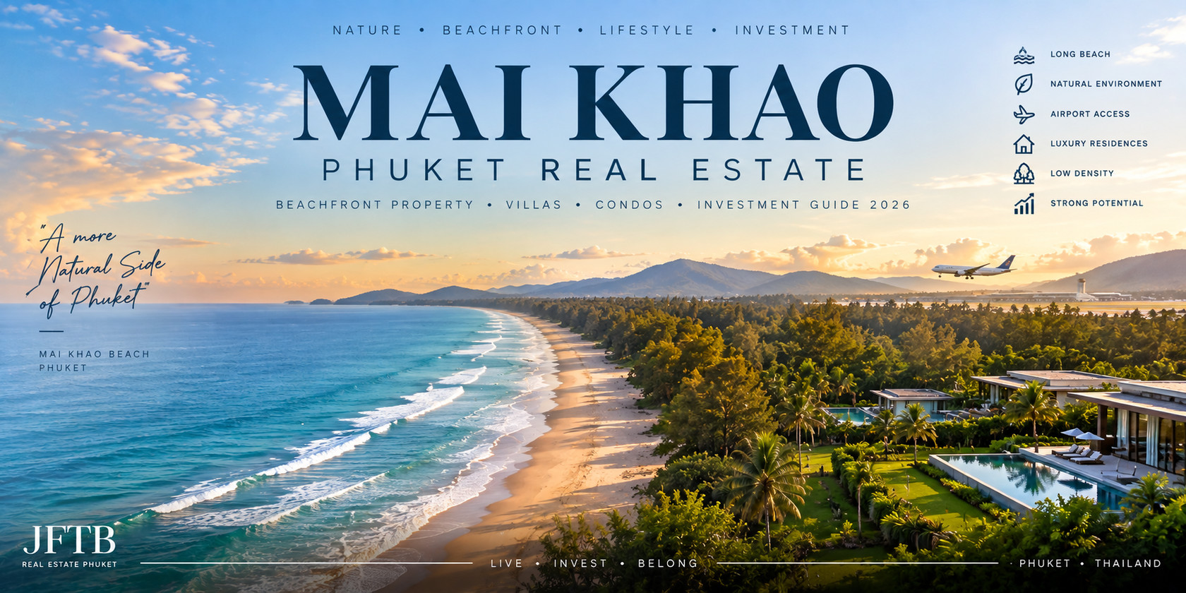 Mai Khao Phuket real estate 2026 beachfront property and investment guide