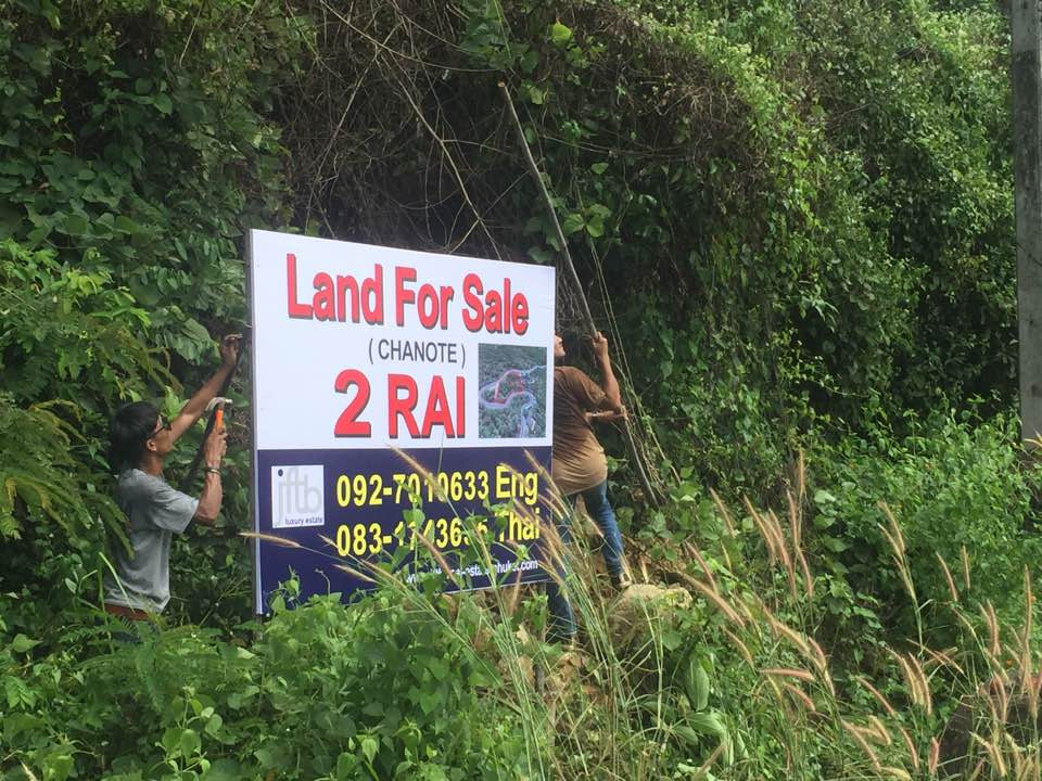 2 Rai Sea View Land for Sale in Millionaire’s Mile, Kamala