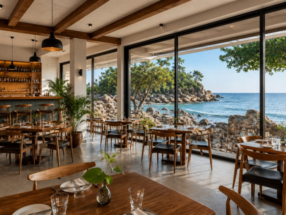 Fully renovated seafront restaurant for lease in Patong Phuket