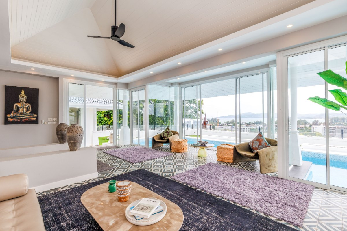 5-Bedroom Sea View Pool Villa for Sale in Surin, Phuket