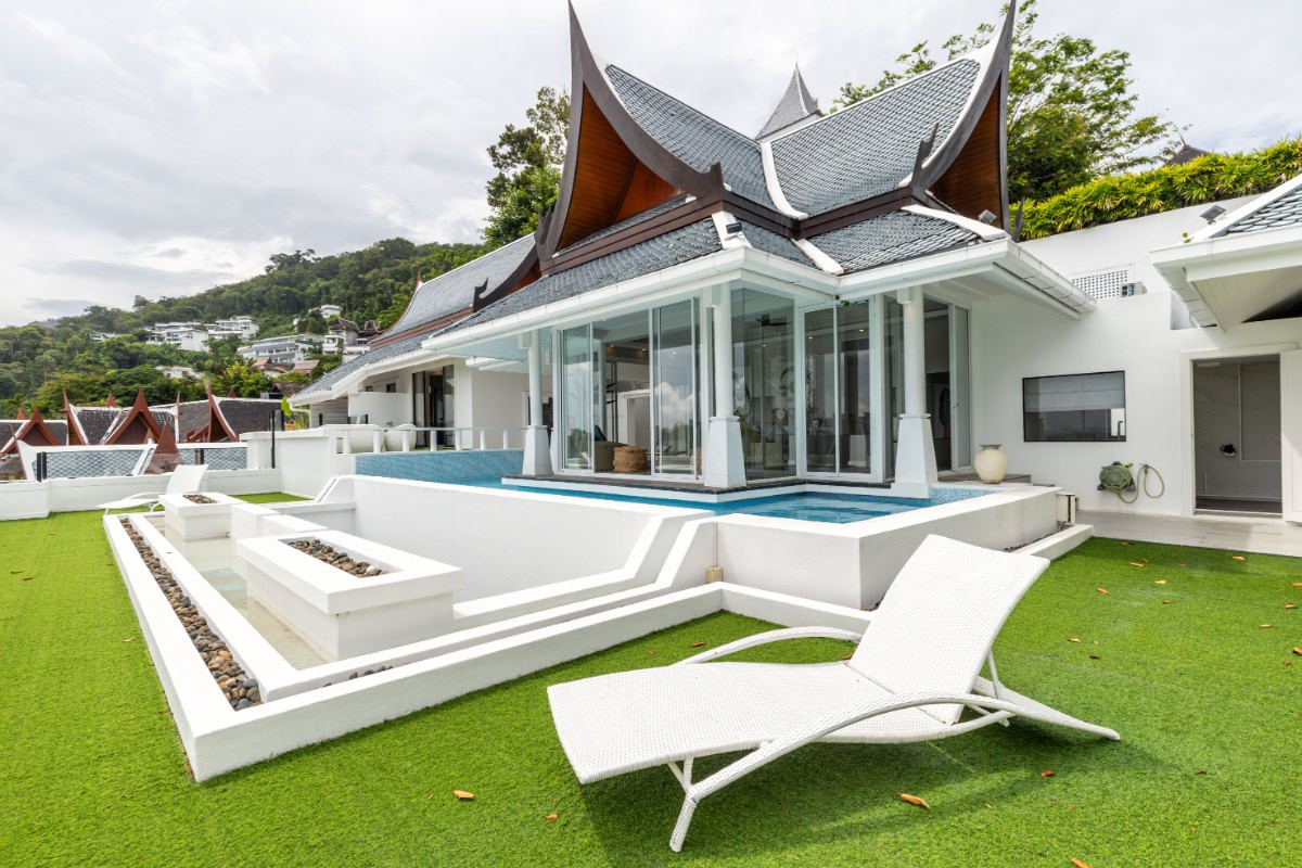 5-Bedroom Sea View Pool Villa for Sale in Surin, Phuket