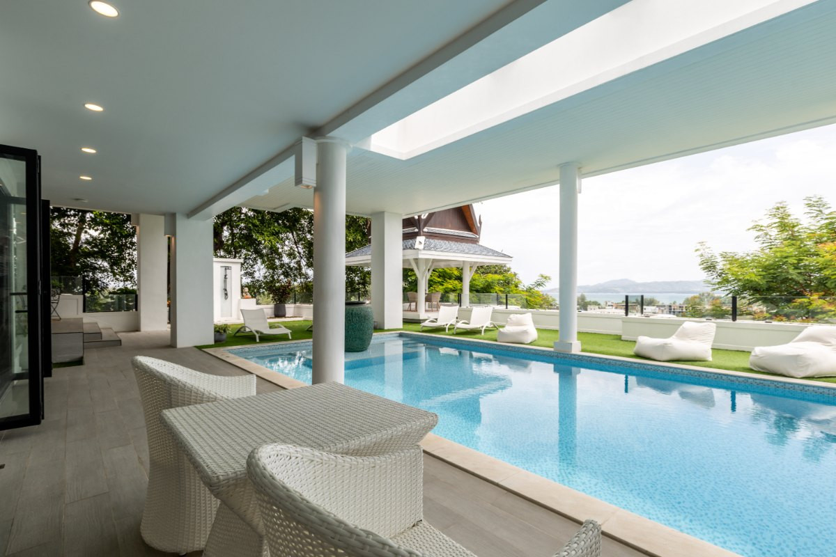 5-Bedroom Sea View Pool Villa for Sale in Surin, Phuket