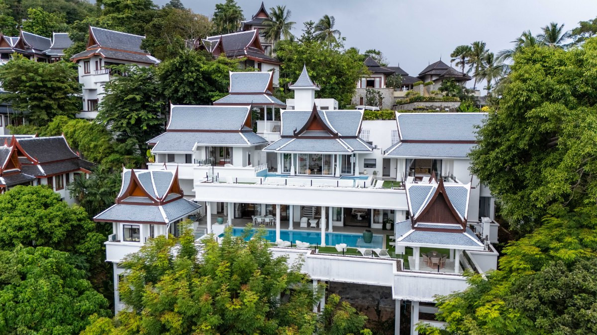 5-Bedroom Sea View Pool Villa for Sale in Surin, Phuket