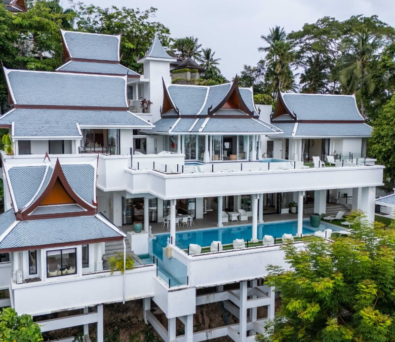 5-Bedroom Sea View Pool Villa for Sale in Surin, Phuket