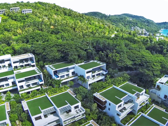 The Heights Kata condo for sale in Phuket with panoramic sea view