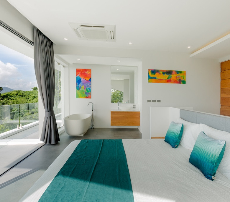 6 Bedroom Sea View Pool Villa for Sale in Yamu Hills