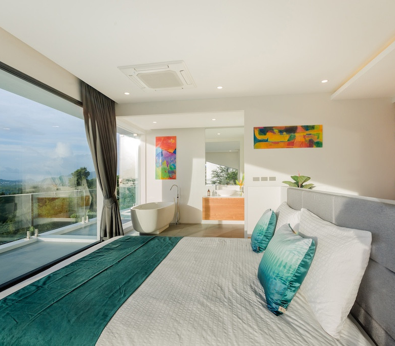 6 Bedroom Sea View Pool Villa for Sale in Yamu Hills