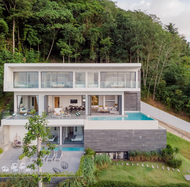 6 Bedroom Sea View Pool Villa for Sale in Yamu Hills