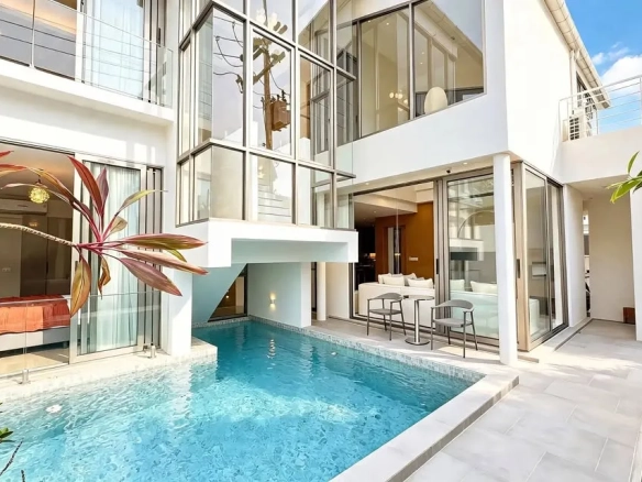3 bedroom villa for rent in Cherng Talay at The Element by Wallaya