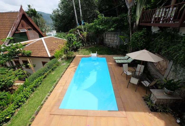 4 Bedroom Sea View Pool Villa for Sale in Patong, Phuket