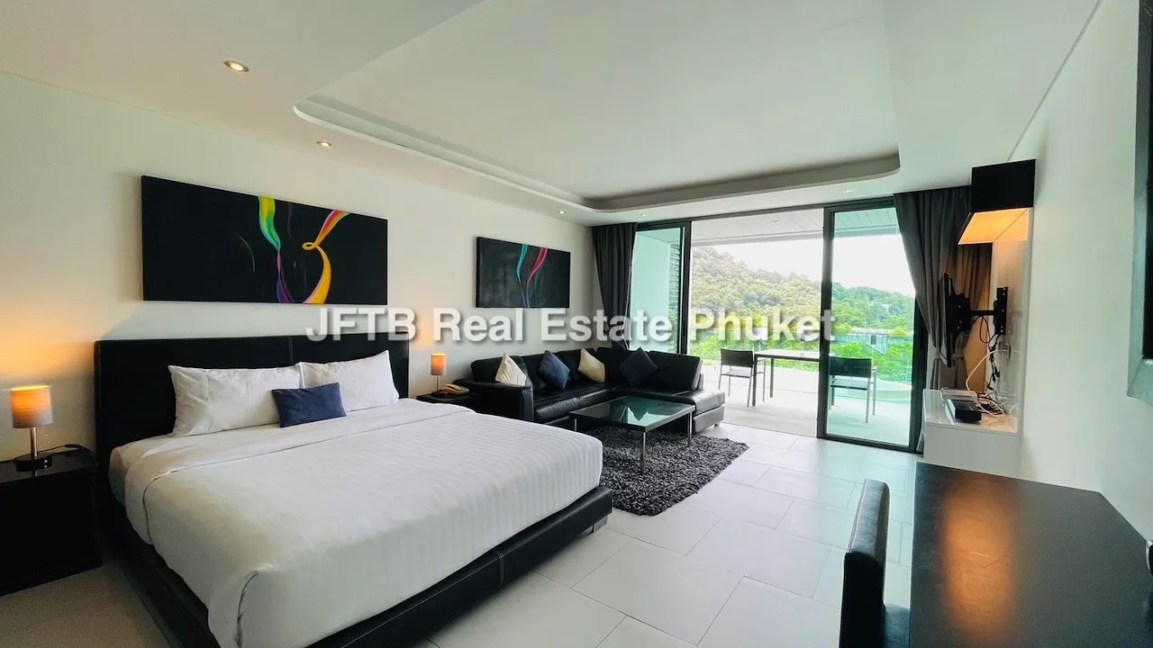 Absolute Twin Sands Sea View Condo for Rent in Patong – 56 sqm