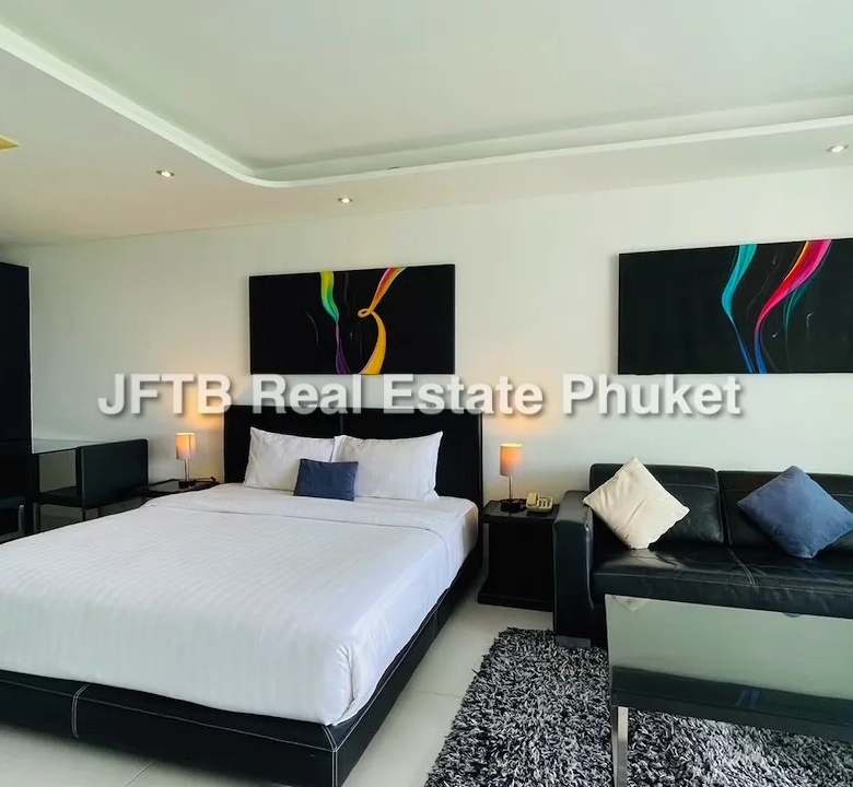 Absolute Twin Sands Sea View Condo for Rent in Patong – 56 sqm
