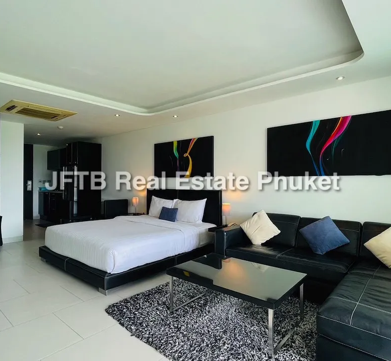 Absolute Twin Sands Sea View Condo for Rent in Patong – 56 sqm