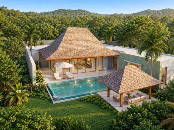 Anchan Indigo I villa for sale in Phuket with private swimming pool