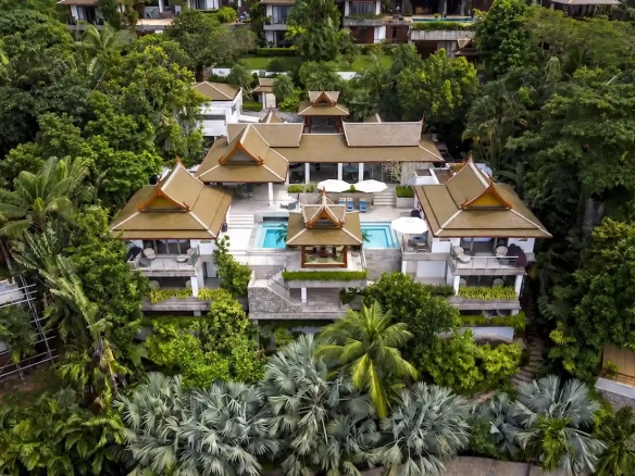Ayara Surin luxury sea view villa in Phuket