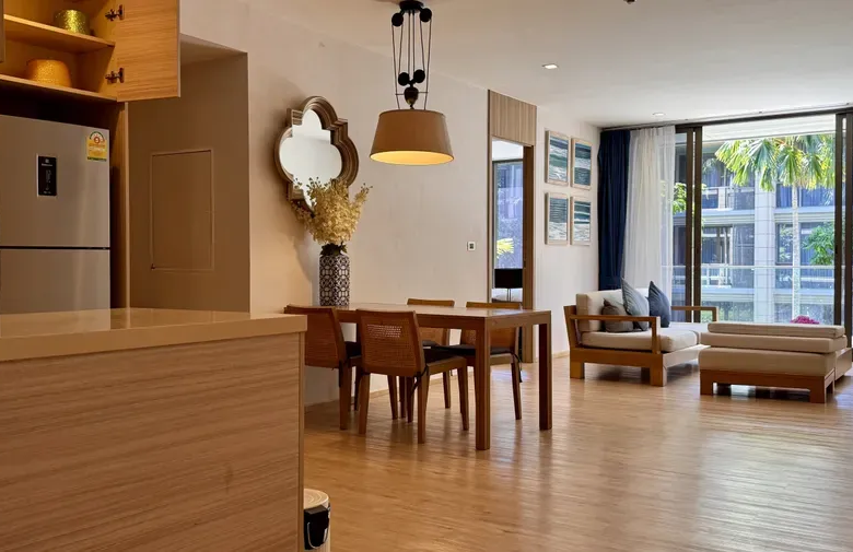 Baan Mai Khao 2-Bedroom Beachfront Condo for Sale – Pool View