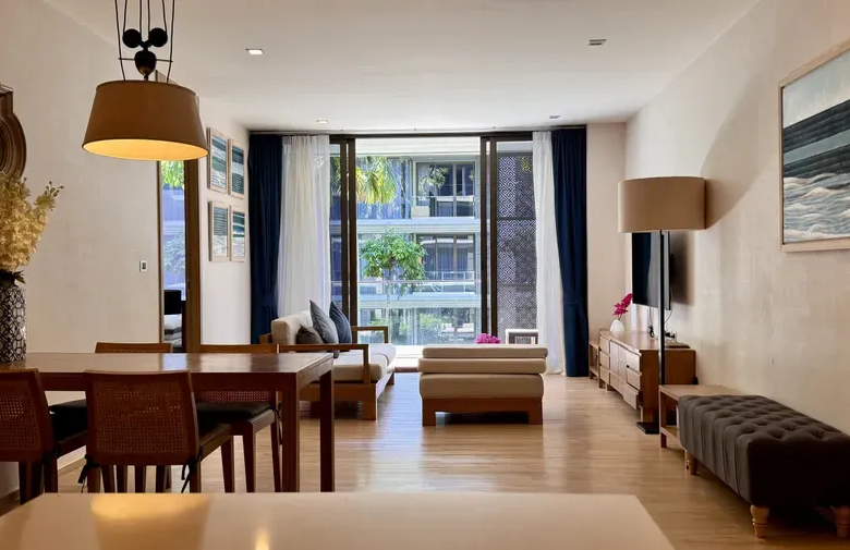 Baan Mai Khao 2-Bedroom Beachfront Condo for Sale – Pool View