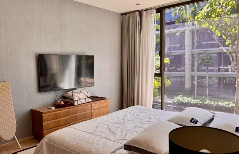Baan Mai Khao 2-Bedroom Beachfront Condo for Sale – Pool View