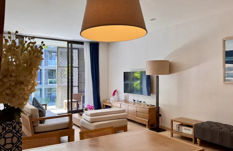 Baan Mai Khao 2-Bedroom Beachfront Condo for Sale – Pool View