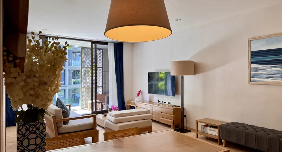 Baan Mai Khao 2-Bedroom Beachfront Condo for Sale – Pool View