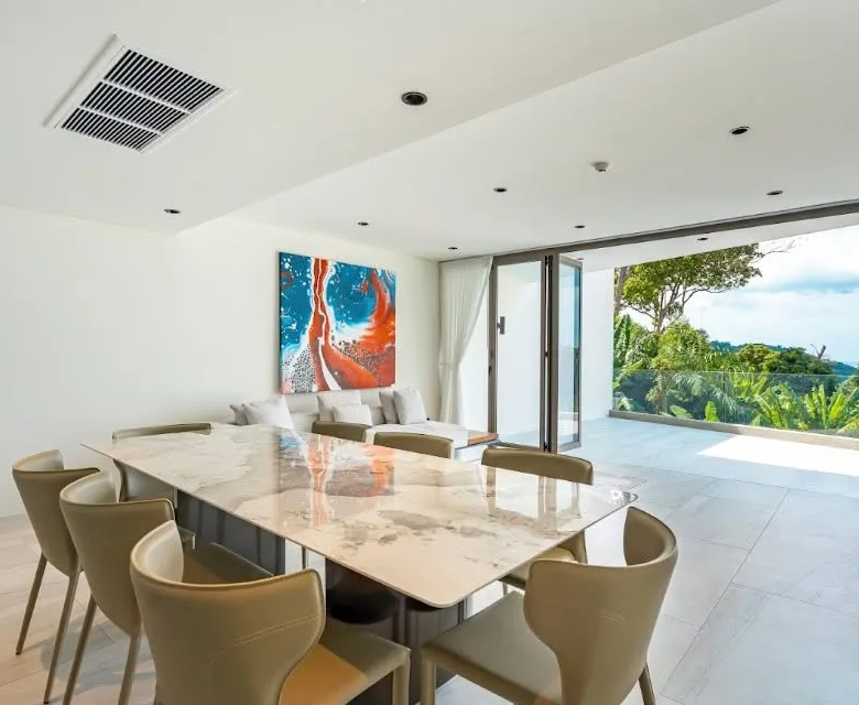 3 Bedroom Luxury Sea View Duplex for Rent at Bluepoint Patong