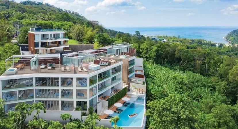 3 Bedroom Luxury Sea View Duplex for Rent at Bluepoint Patong