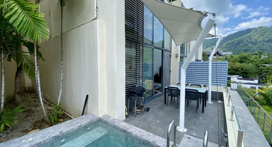 Indochine Resort Penthouse for Sale in Patong – 2 Bedrooms, Private Pool & Sea View