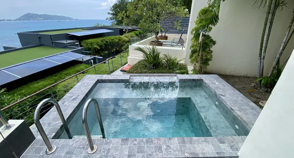 Indochine Resort Penthouse for Sale in Patong – 2 Bedrooms, Private Pool & Sea View