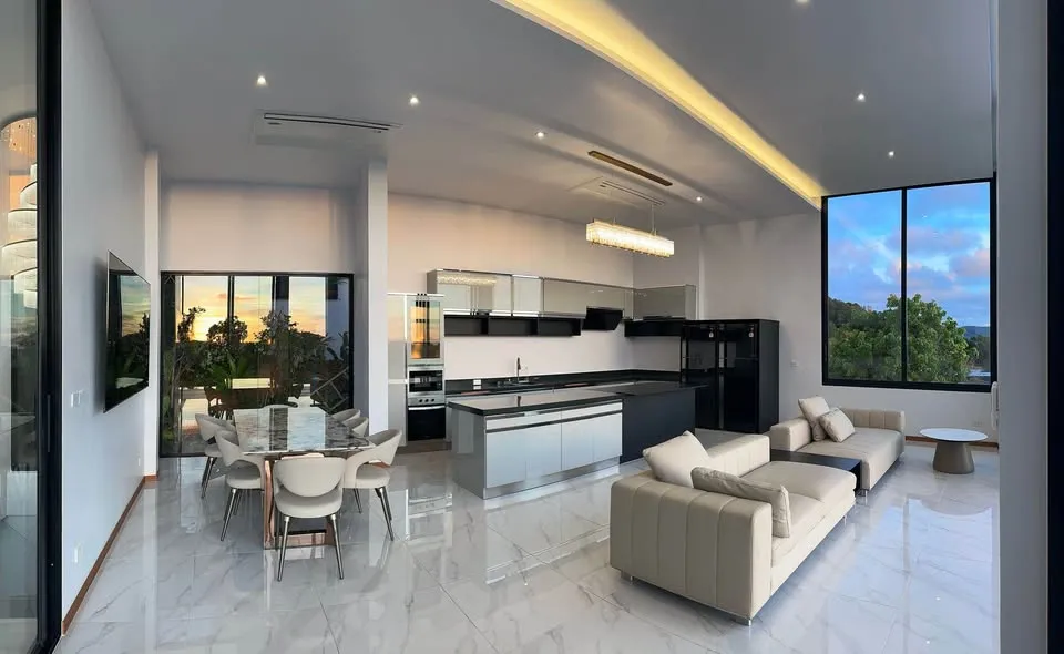 5 Bedroom Villa for Rent in Layan, Phuket – Sea View Pool Villa