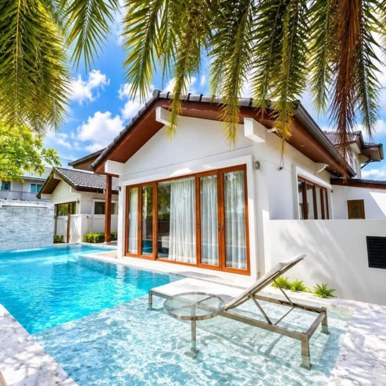 Luxury 4-Bedroom Pool Villa for Rent in Koh Kaew, Phuket – Near BISP
