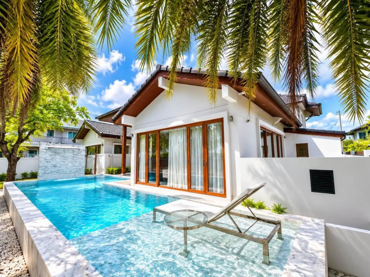 Luxury 4-Bedroom Pool Villa for Rent in Koh Kaew, Phuket – Near BISP