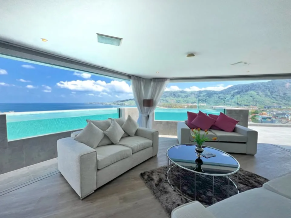 Oceana Kamala penthouse for sale with private rooftop pool and panoramic sea views