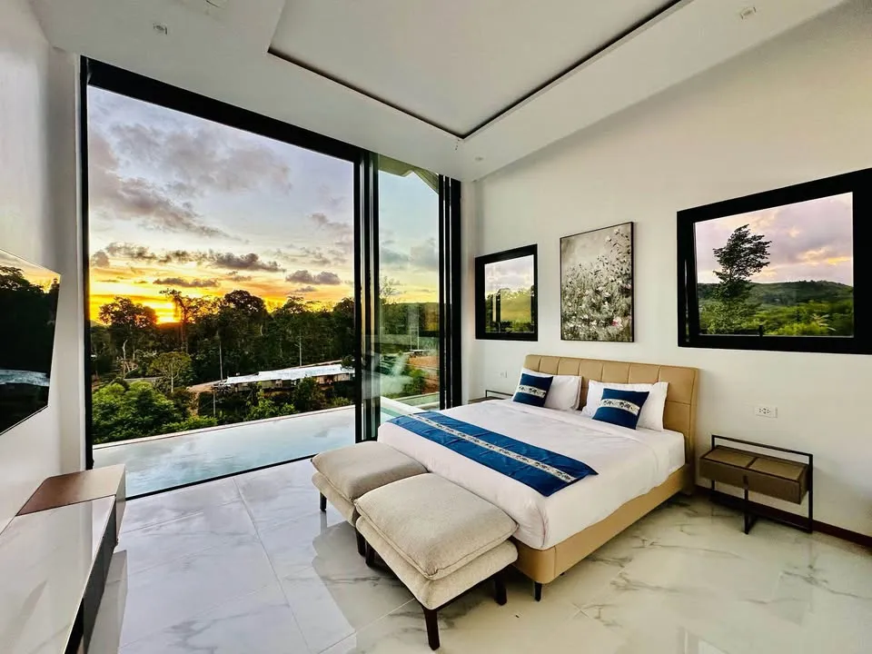 5 Bedroom Villa for Rent in Layan, Phuket – Sea View Pool Villa